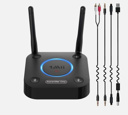 1Mii B06TX Bluetooth 5.2 Transmitter for TV to Wireless Headphone - 第 4/5 張圖片