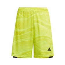 Adidas Condivo 21 Goalkeeper Shorts - Yellow - Youth Small