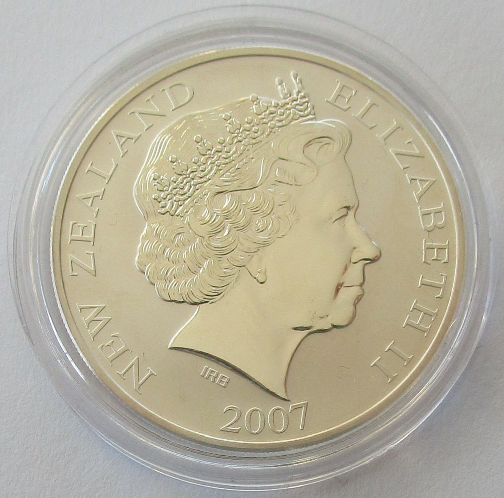 New Zealand 1 Dollar 2007 International Polar Year Silver | eBay