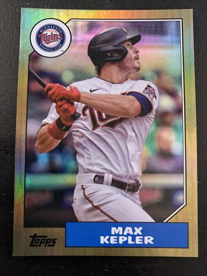 2022 Topps Archives Max Kepler Rainbow Parallel 43/199