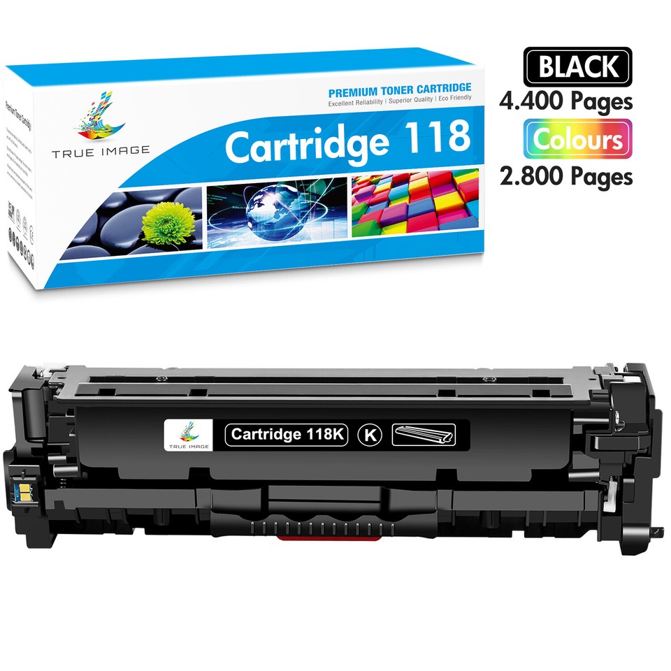 Ineecink Sostituzione Della Cartuccia Toner Compatibile Per Canon 118 118H CRG118 Per L'uso Con Canon Color ImageCLASS MF8350CDN MF8380CDW MF8580CDW MF726CDW LBP7200CDN Stampante,Cyan - Foto 8