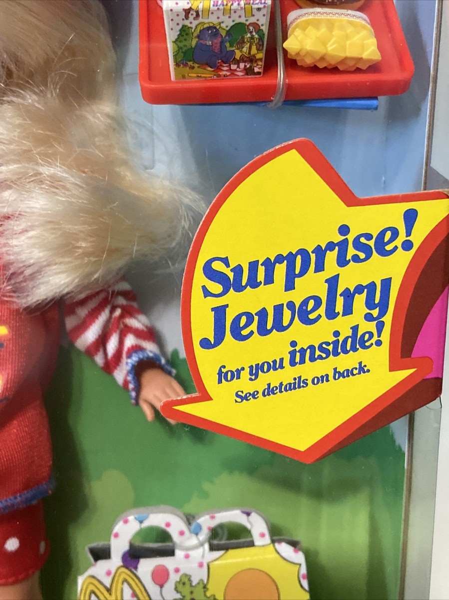 【未開封】バービー人形：Mcdonald's Happy Meal STACIE Barbie McDonalds's Happy Meal Stacie Doll 1993 Mattel 11474