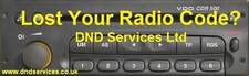 Vauxhall Radio Code Decode Unlock Codelocked ? CDR 500 (D) (E) Siemens VDO Delco