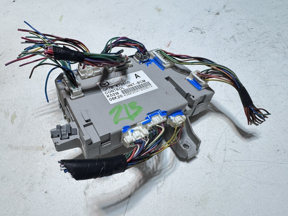 2006-2007 Mazda 6 Body Computer Control Module Unit BCM BCU GP7B
