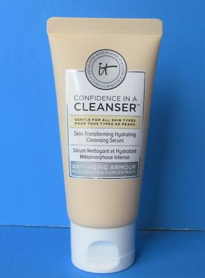 IT COSMETICS Confidence In A Cleanser Cleansing Serum 1.7 oz/ 50 ml Sealed