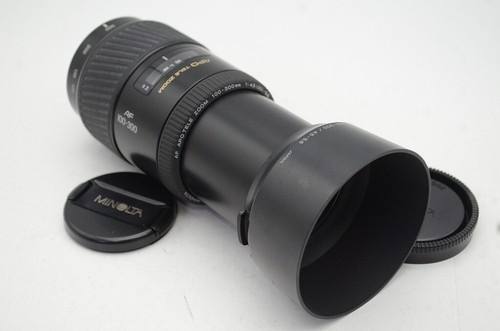 MINOLTA AF APO TELE ZOOM 100-300mm F4.5-5.6 Lens Sony Minolta Alpha #250623o - Picture 6 of 11