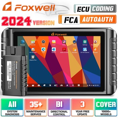 Foxwell NT1009 ALL Systems Diagnostic Bidirectional Scanner ECU Key Coding TPMS