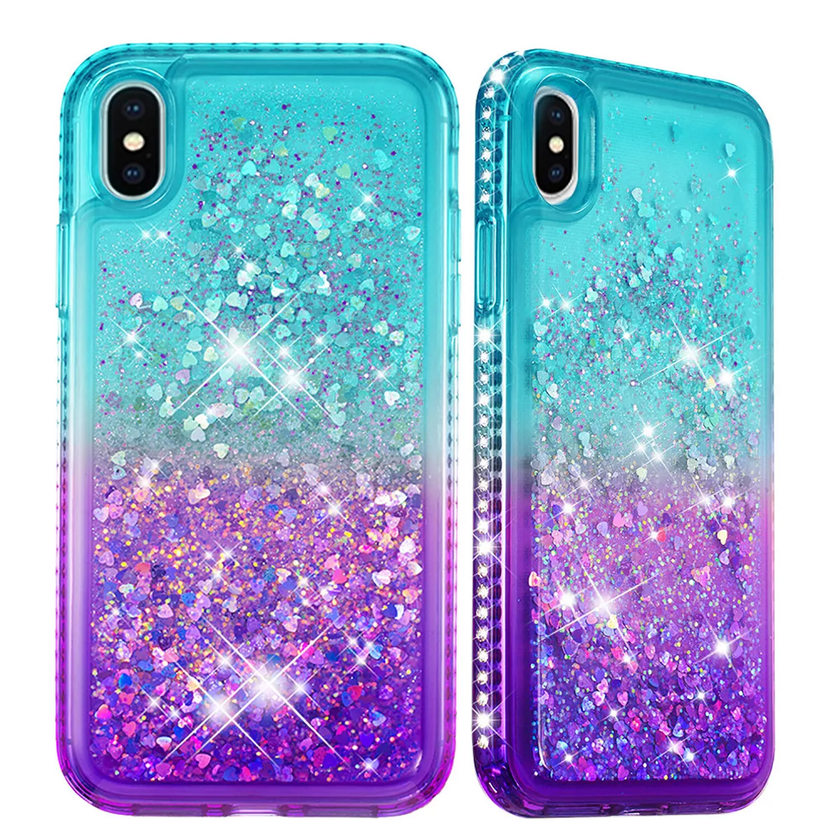 For iPhone X XS XS MAX Case,Glitter Sparkle Quicksand Girls Kids Women Cute Case For iPhone X XS XS MAX Case,Glitter Sparkle Quicksand Girls Kids Women Cute Case