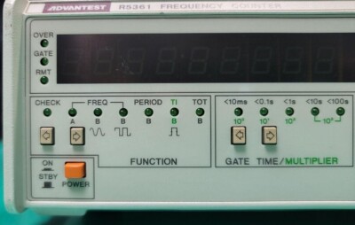 Advantest R5361 frequency counter - USED Working | eBay