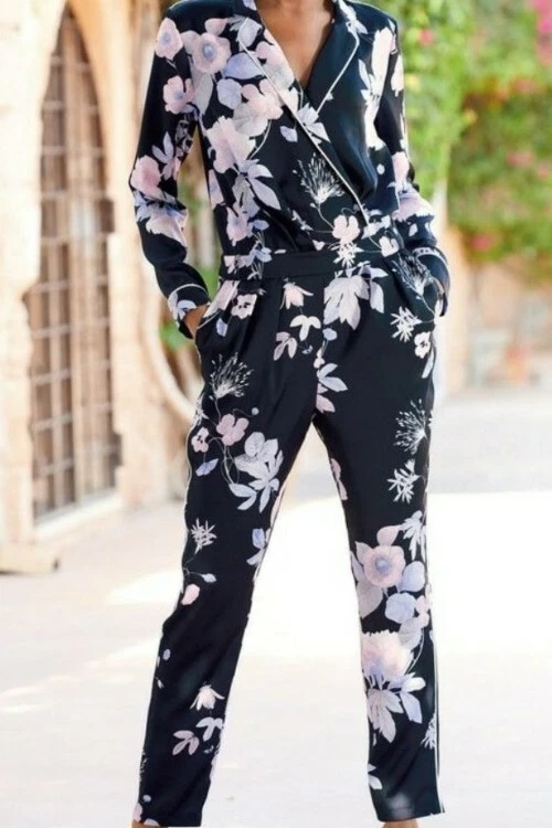 JDY Floral Jumpsuit | FYI, ASOS Has a Section of 1,500+ Rompers and  Jumpsuits — Shop Our 17 Summer Picks | POPSUGAR Fashion UK Photo 15