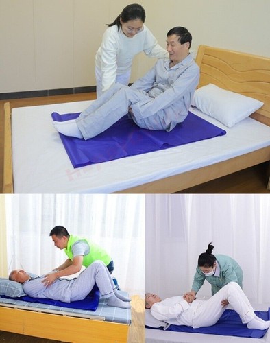 Upgrade Patient Transfer Sheet Reusable Slide Sheet Care Pad Bedridden Elderly - Picture 12 of 25