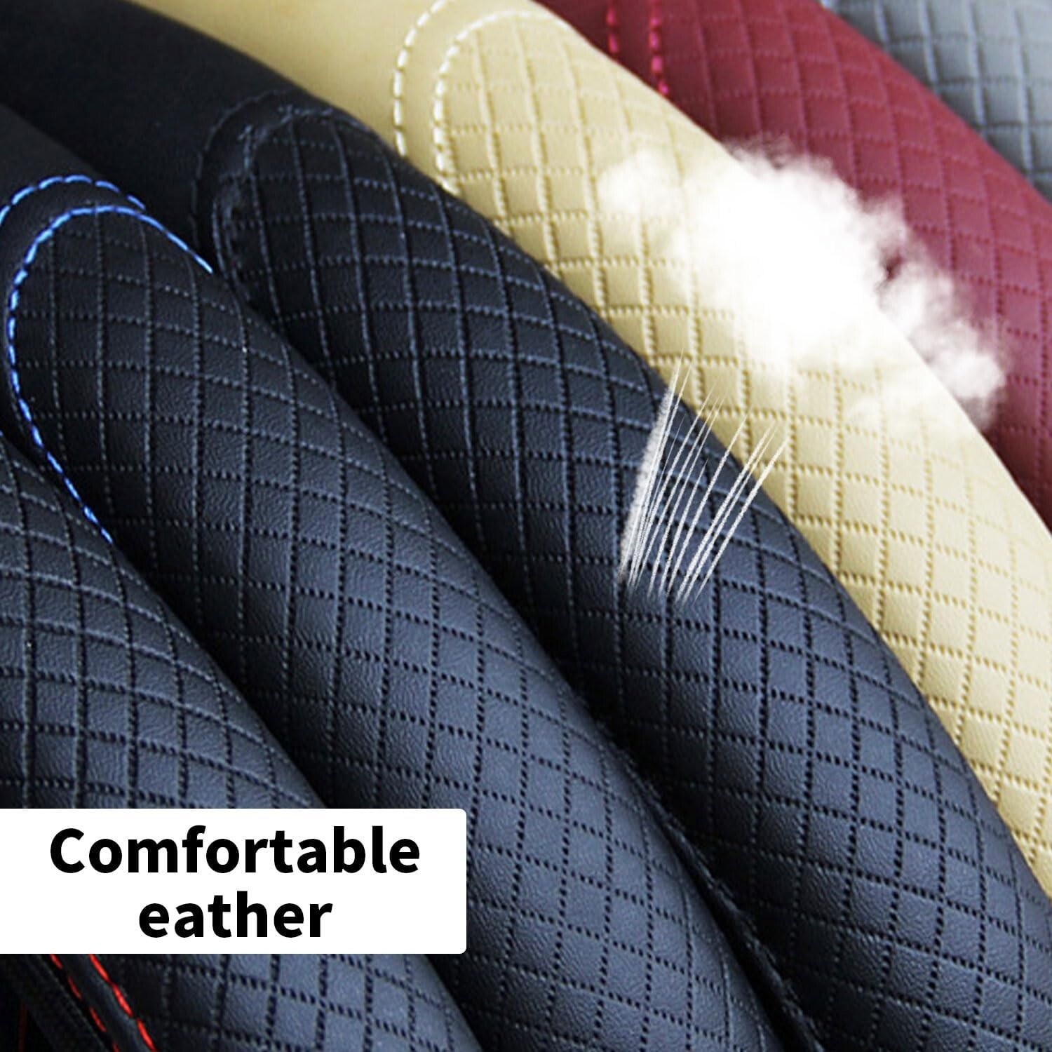 Coprivolante In Neoprene Per Auto - Motivo Margherite, Universale 38 Cm - Foto 3