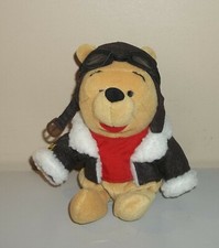 Disney Winnie the Pooh 6" Beanbag Plush - Pilot Pooh