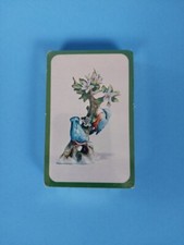 Vintage Congress Pinochle Playing Cards Nut Hatch Birds Full Deck, Sealed