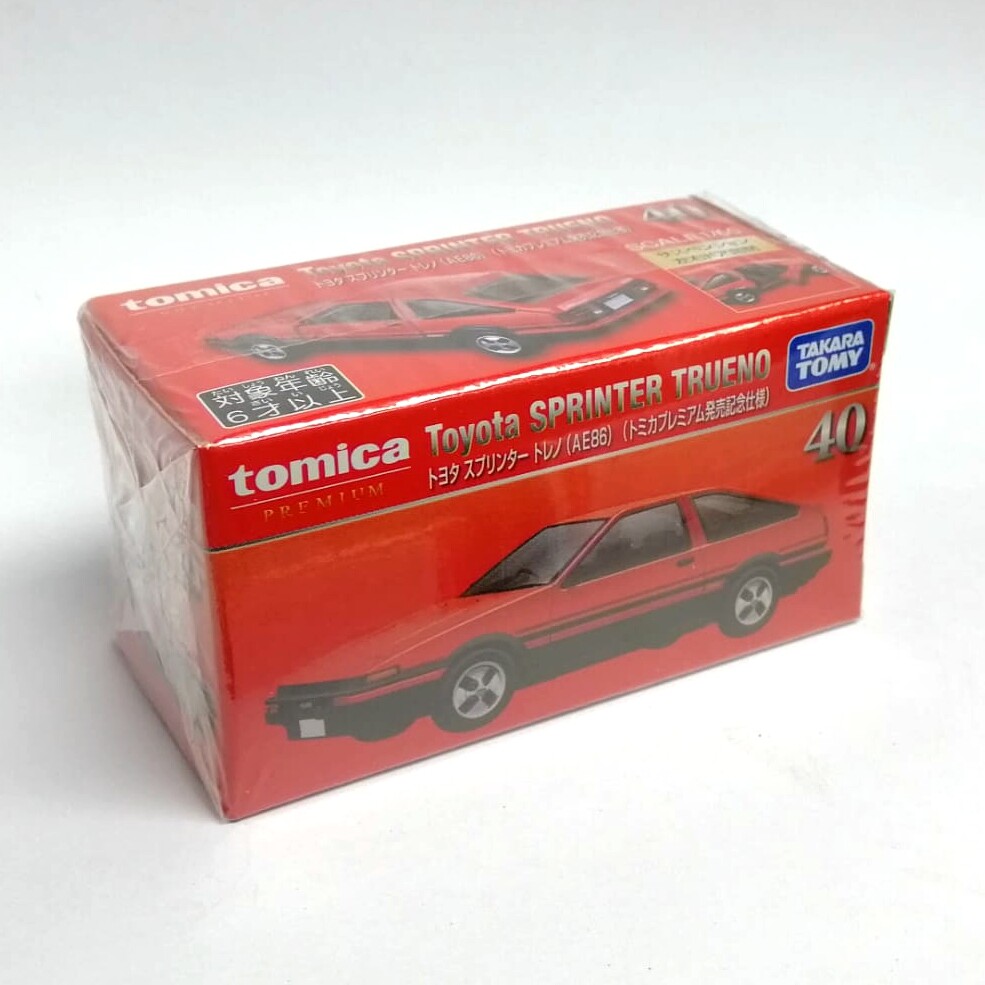 TOMICA PREMIUM 40 TOYOTA SPRINTER Trueno AE86 1/60 TOMY Diecast