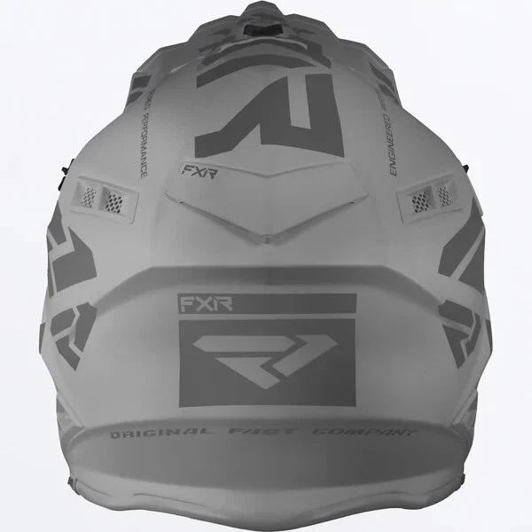 Nuevo casco OEM FXR Helium Prime con hebilla de liberación rápida gris 2XL - 230667-0300-19 Foto 3 de 4