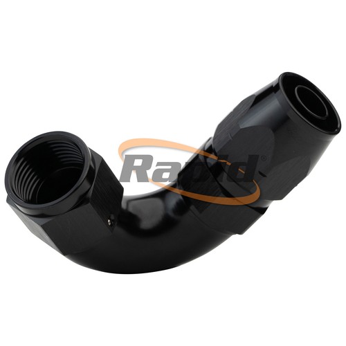Aeroflow AF554-12-16BLK - 16AN -12 550 Cutter 1pc Swiv 120° Stepped H/E -Black - Picture 3 of 12
