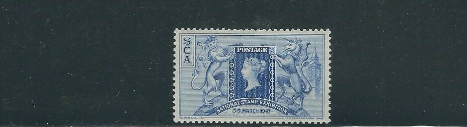 GREAT BRITAIN 1947 CINDERELLA ITEM iss for the NATL STAMP
