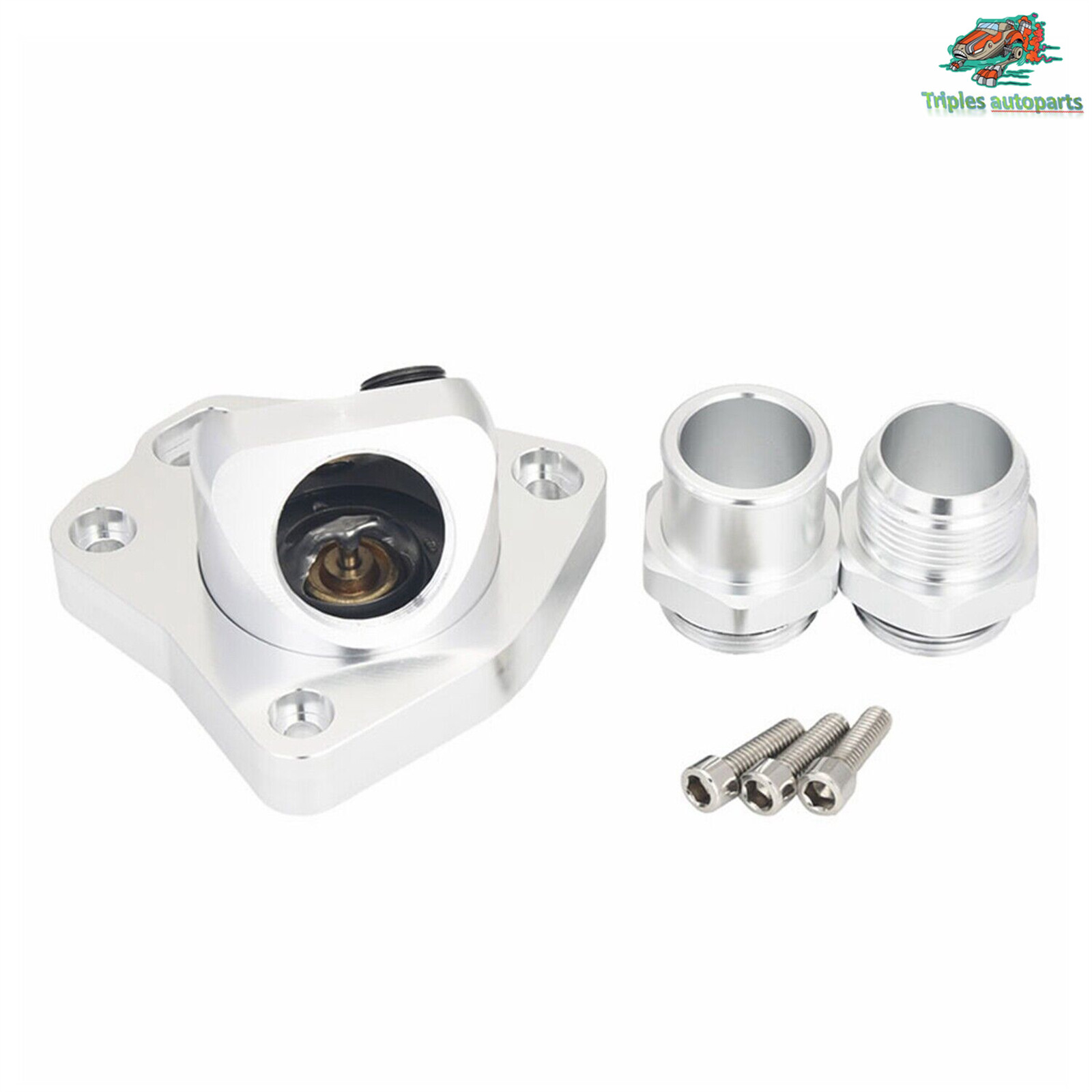 For Honda KSeries K20 K24 Radiator Hose Swivel Neck Thermostat Housing Aluminum eBay