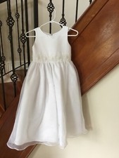 Girls white dress