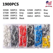Cord Wire Crimp Cable Pin End Bootlace Ferrule Terminals / Plier Connectors