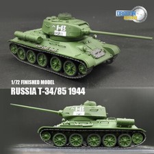 for DRAGON WWII RUSSIA T-34/85 1944 1/72 tank model finished non diecast