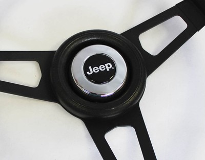 Grant Black Steering Wheel black spokes 13 3/4