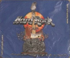 Hard Rock Cafe 2000 Millennium Computer MOUSE PAD New Evolution of Rock GUITAR 