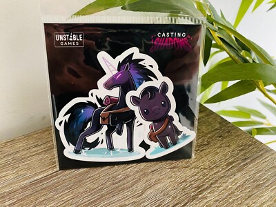 Casting Shadows Kickstarter Exclusive Lucky Sticker Set SEALED/NEW - IN HAND