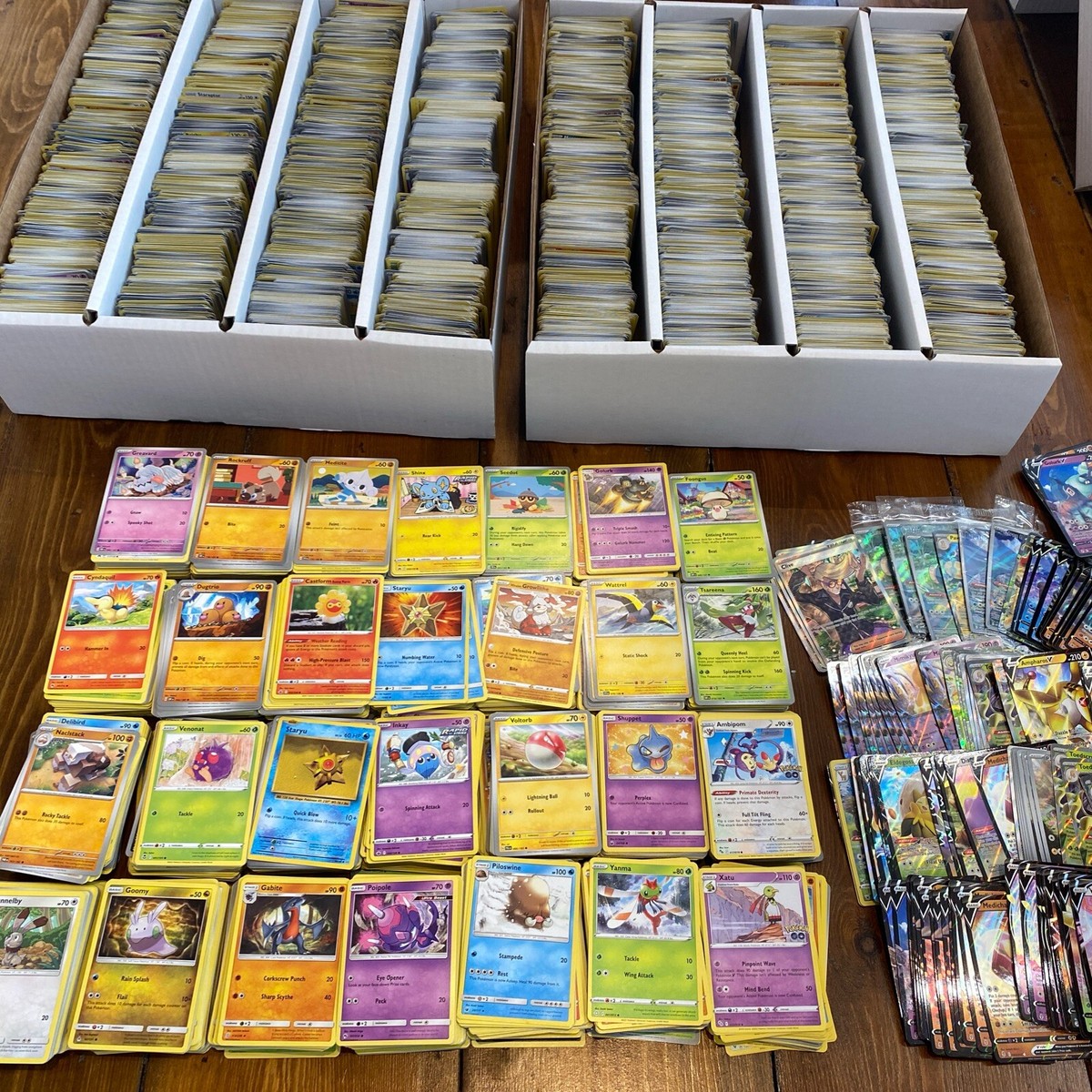 Pokemon Bundle Pack 100 Random Pokemon Card Bundle - Genuine TCG Holo Rare Cards Including Pikachu Pokmon Cards Pokemon Bundle Pack 100 Random Pokemon Card Bundle - Genuine TCG Holo Rare Cards Including Pikachu Pokmon Cards