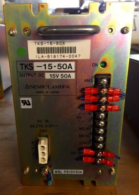 Power Supply Nemic Lambda TKS-15-50A 15V 50 A