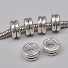 20pcs tibetan silver necklace bracelet beads charm spacer beads D106