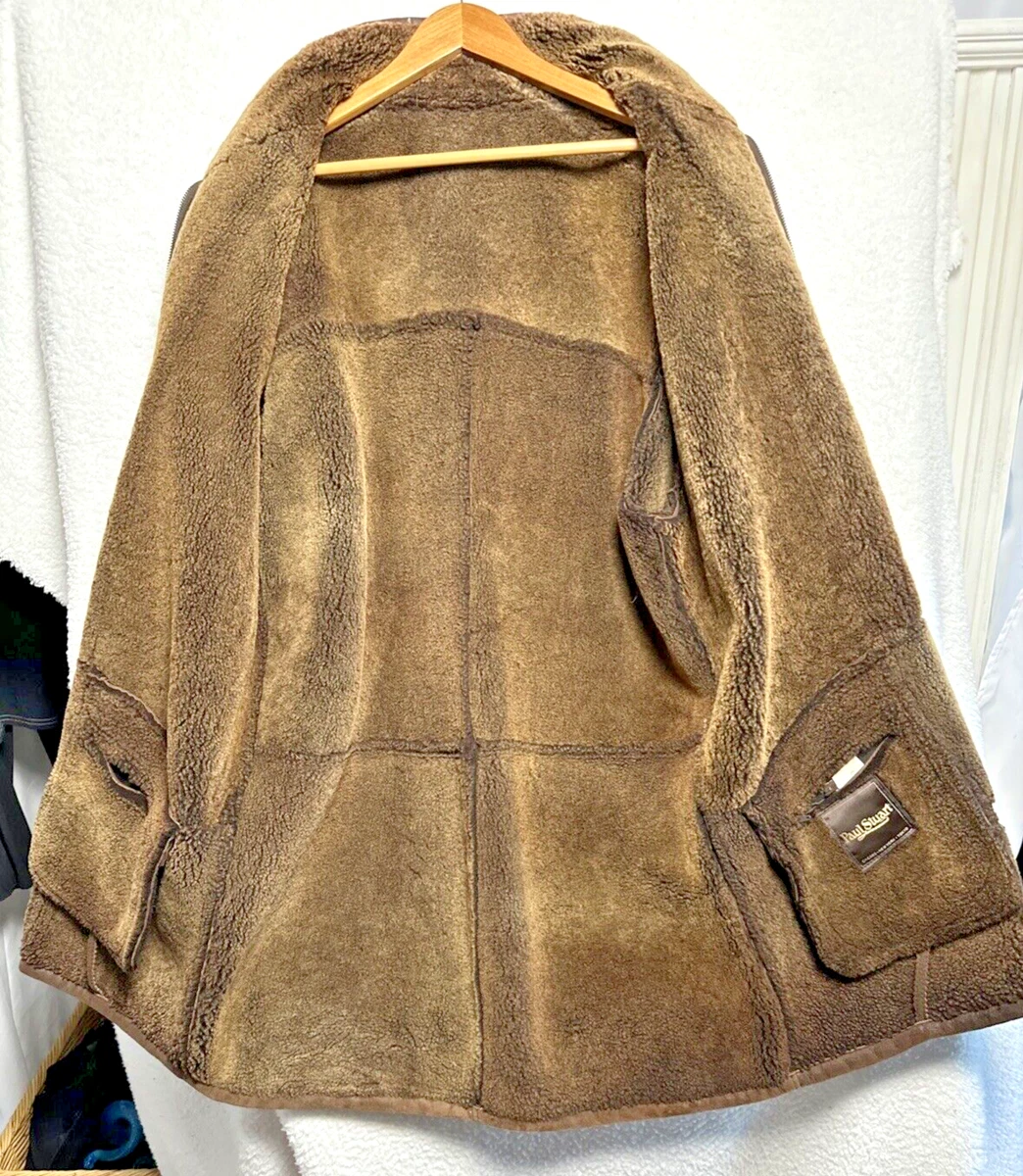 Paul Stuart Coats, Jackets & Vests Leather Outer Shell for Men for