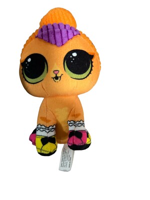 LOL Surprise Orange Corduroy Kitten Cat Toy Plush