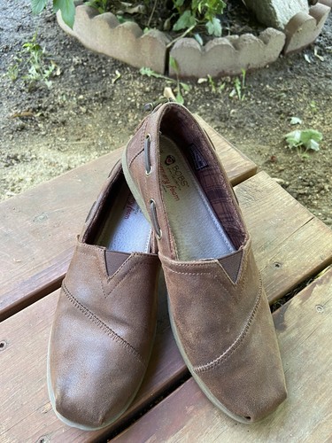 leather bobs with memory foam