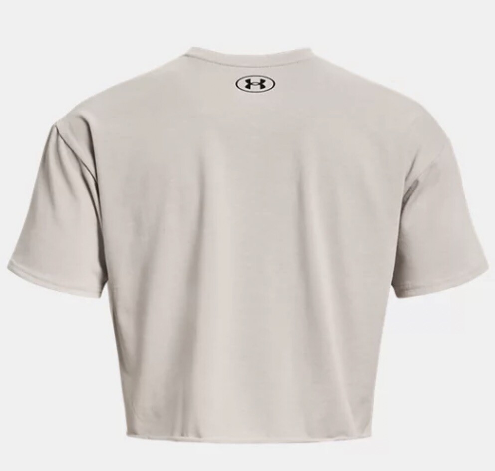 Under Armour Mens Project Rock Stay Hungry Cutoff T-Shirt Gray Size XL NWT thumbnail 3