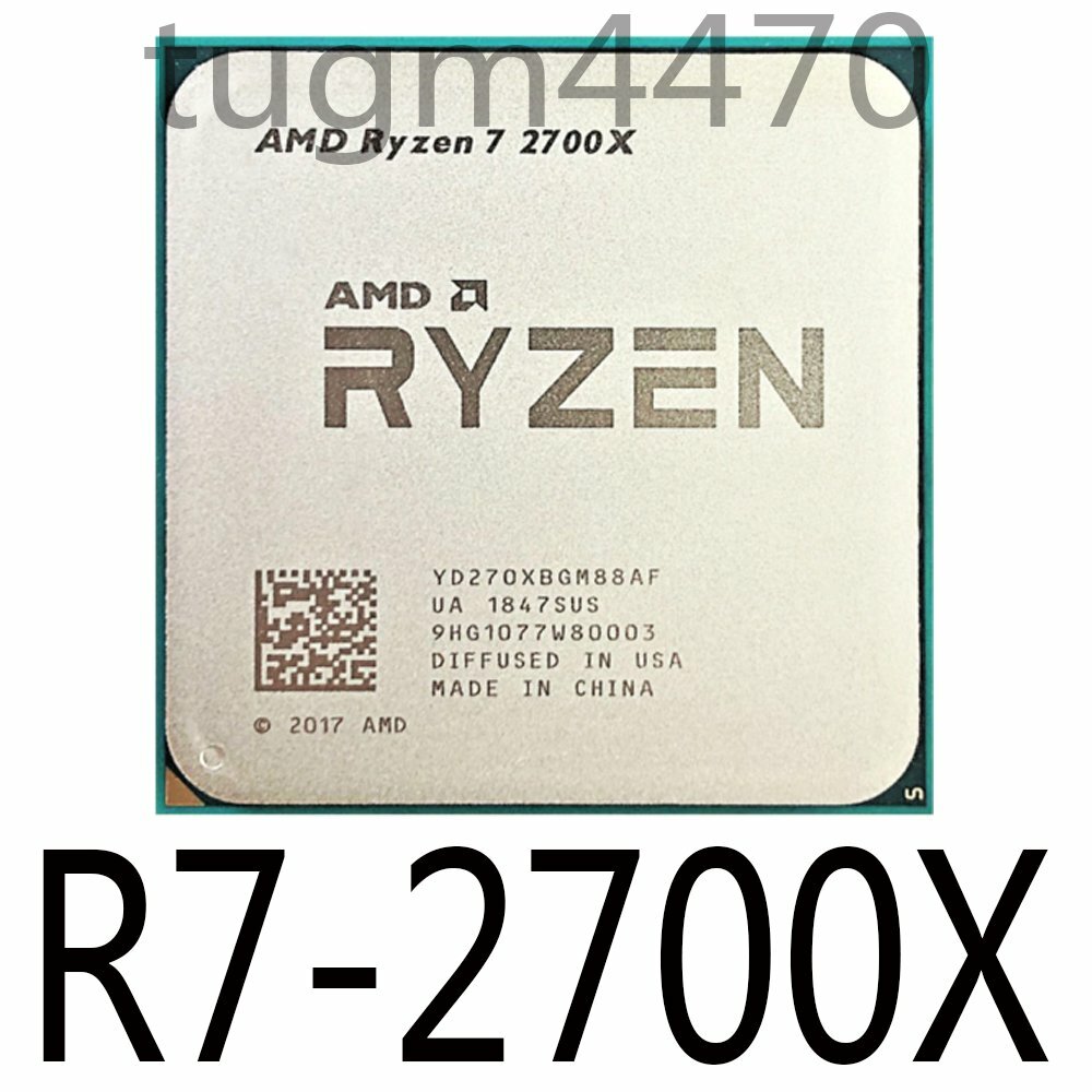 AMDCPU Ryzen7 2700X 8コア16スレッド 3.7GHz 【公式通販】