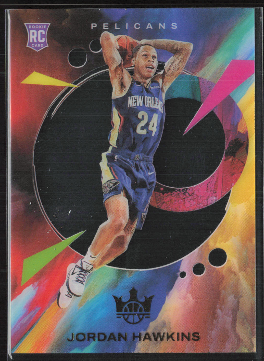 2023-24 Panini Court Kings #23 Jordan Hawkins Acetate Rookies