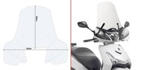 Blatt Windschutzscheibe Givi FüR Piaggio Medley / S 125 150 2020 2021 2022 2023