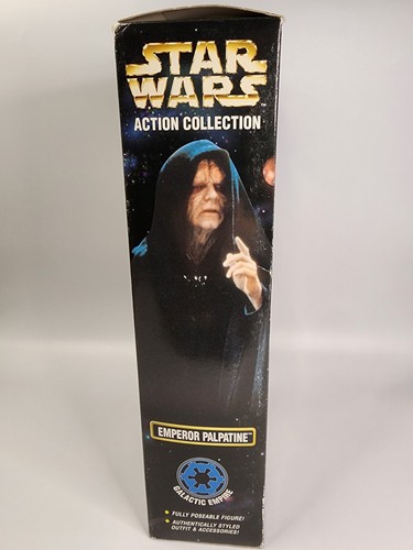 Hasbro Star Wars 1998 Vintage Emperor Palpatine Action Figure - Picture 7 of 9