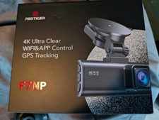 REDTIGER F7NP 4K Ultra Clear Dash Camera WiFi App Control GPS Tracking