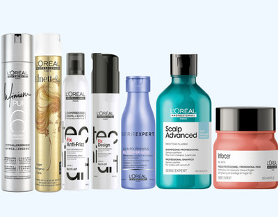 L'Oreal Loreal Silver, Inforcer, Scalp Advance, Fix Design, Infinium, Metal Detox