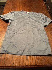 Dickies -Grey Scrub Top - Unisex Size Small - Style 81722 Pocket