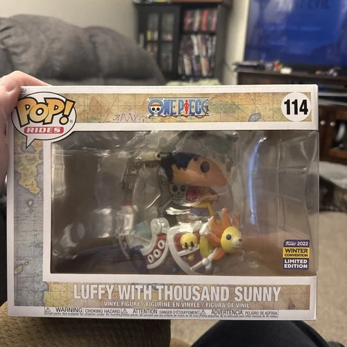 Funko Pop! One Piece: Luffy with Thousand Sunny #114 Figure
