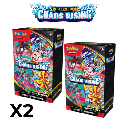 Pokemon Chaos Rising Booster Bundle Boxes - 2x Factory Sealed