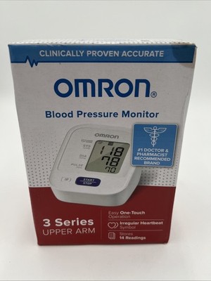 Omron 3 Series BP7100 Upper Arm Blood Pressure Monitor Box Damage
