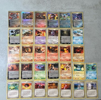Pokémon Ex Team Magma Vs Team Aqua 32 Card Bundle