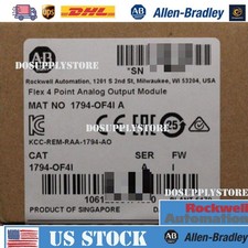 New Allen Bradley 1794-OF4I FLEX I/O Analog Output Module 1794OF4I 1794-OF4I