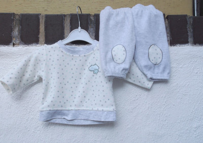 Pyjama   Fleece  2 Teiler   Grösse  50  Ergee