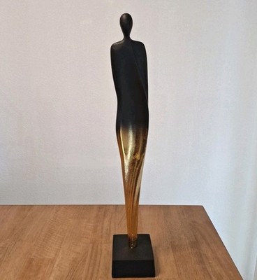 Solid Metal Silhouette Sculpture Contemporary 23'' H x 4'' W Unique Strange HEAVY